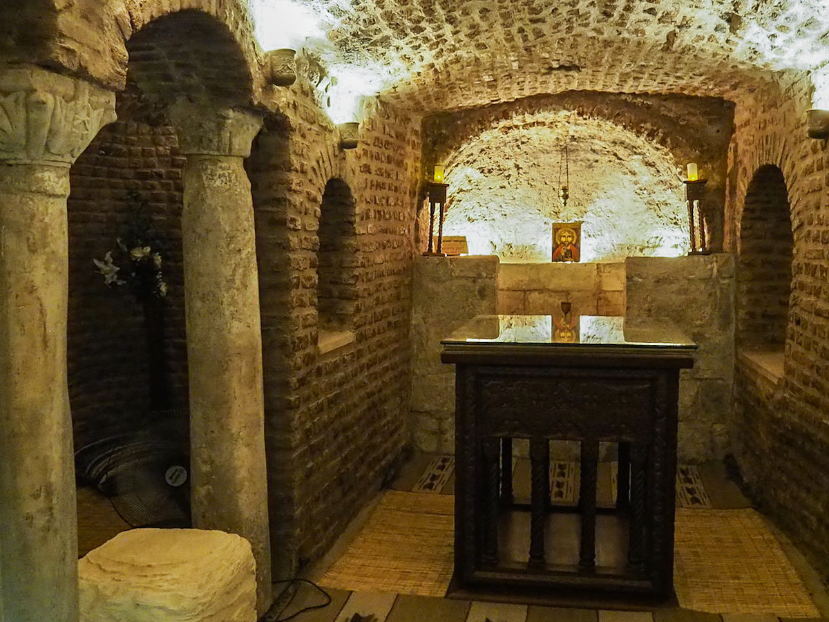 CRIPTA IGLESIA DE SAN SERGIO