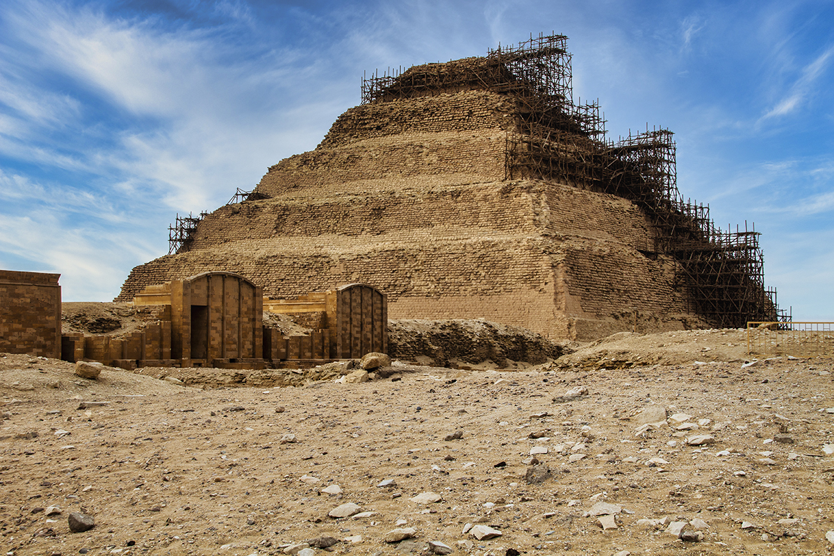 Piramide escalonada Faraón Zoser 