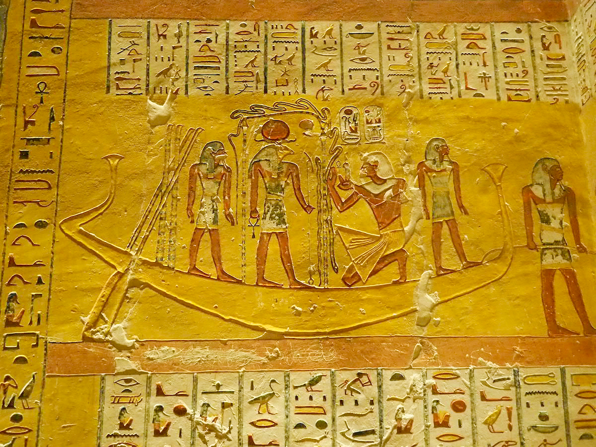 JEROGLÍFICOS TUMBA RAMSÉS II