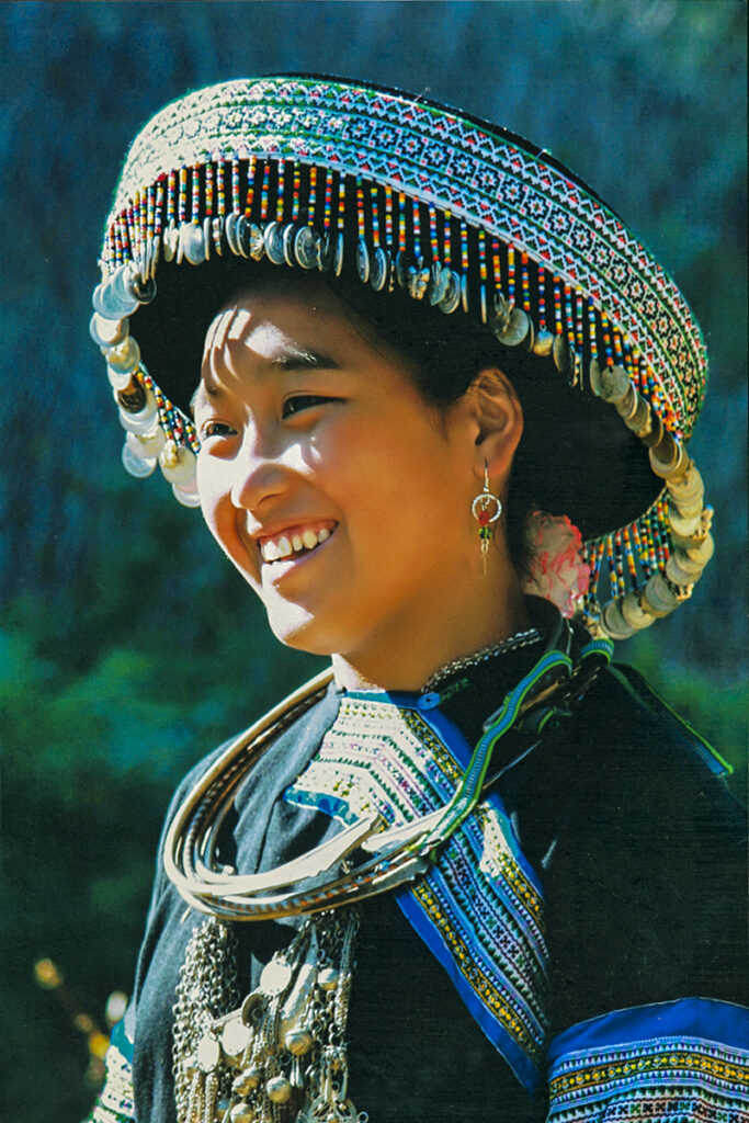 Mujer etnia Mong 