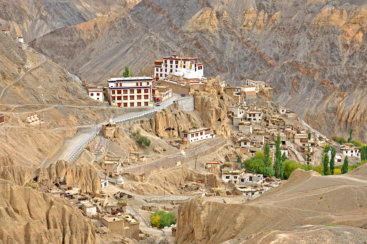 Leh-Lamayuru Monasterio