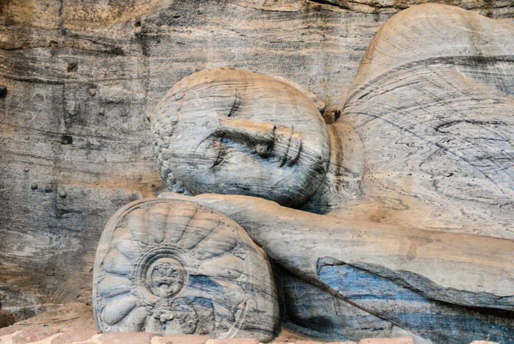 Buda durmiente Sri lanka