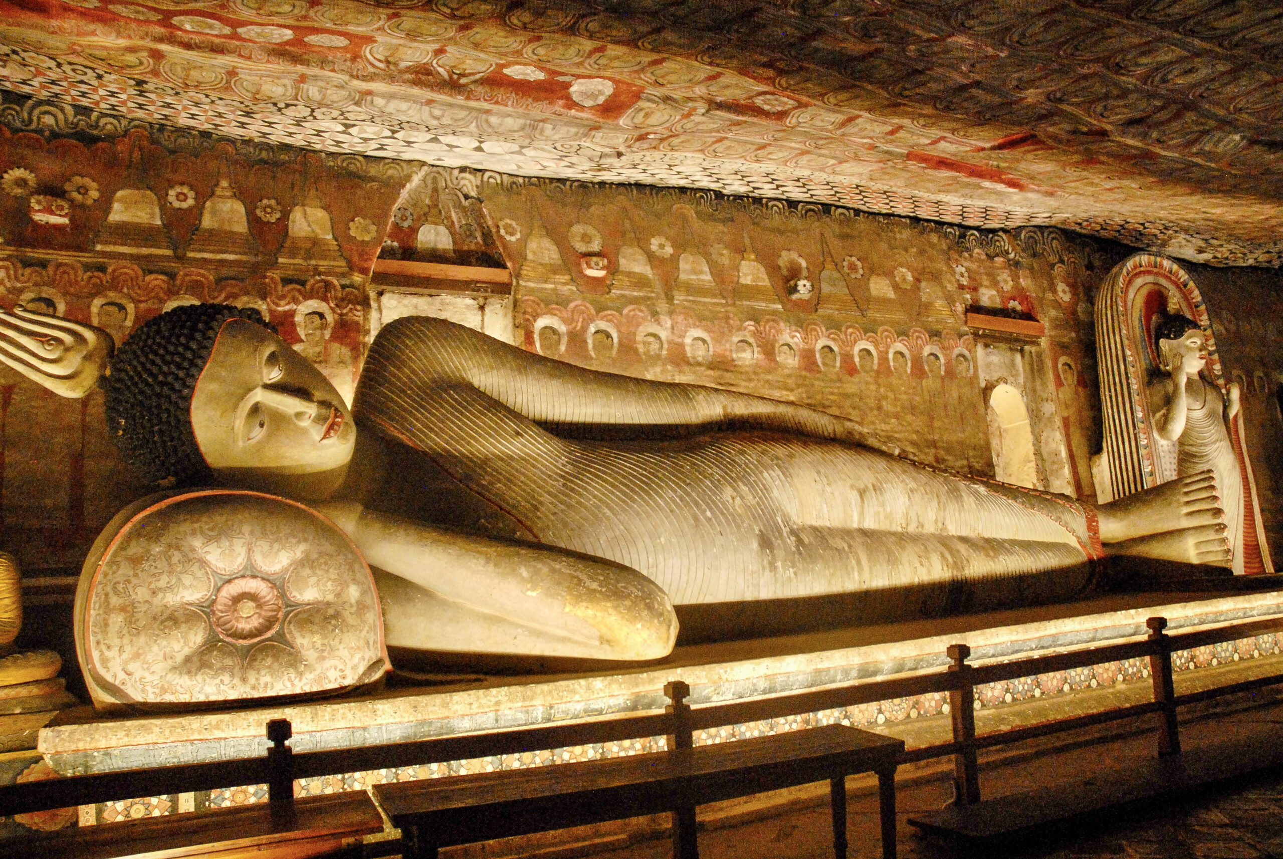 Buda recostado en Dambulla