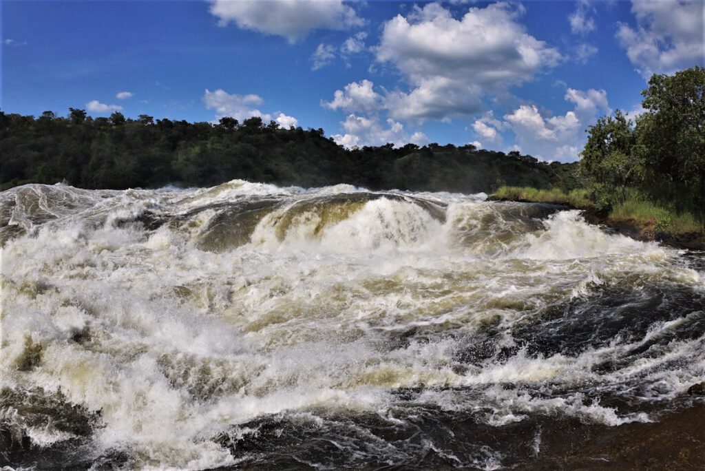 Cataratas del Nilo en Uganda